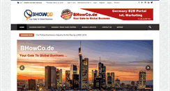 Desktop Screenshot of bhowco.de