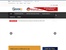 Tablet Screenshot of bhowco.de